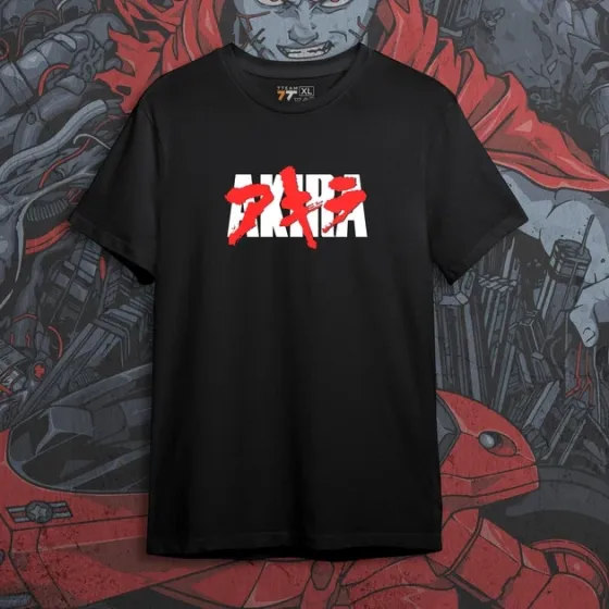 Футболка чоловіча з  принтом Akira 2 Розмір 48 Anime0859 Дніпро