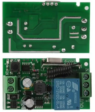 Реле 1-канальне бездротове 220 В 433МГц, 2 пульти, Arduino 9442 Винница