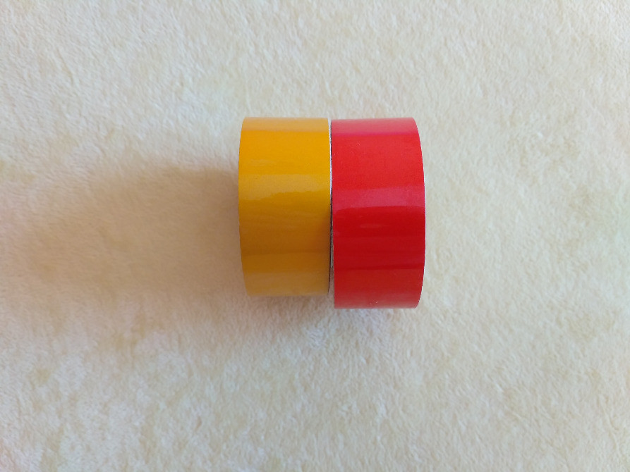 Клеюча Світловідбивна стрічка на авто Червона, Жел Київ - фото 4