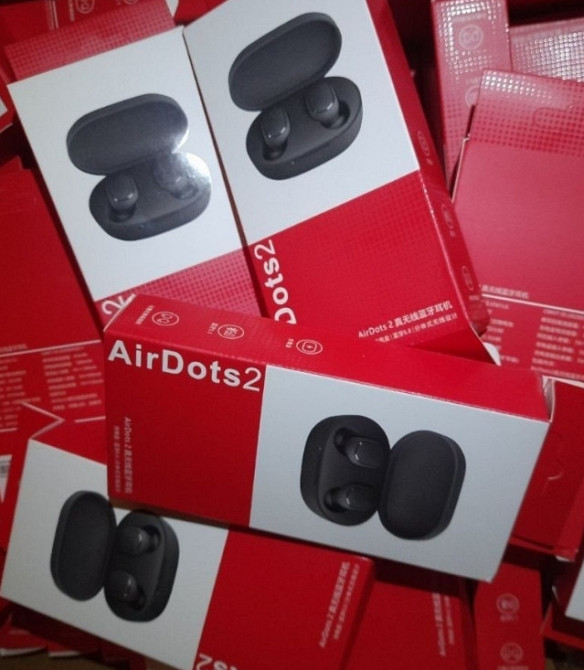 Навушники Xiaomi Redmi AirDots Black Київ - фото 2