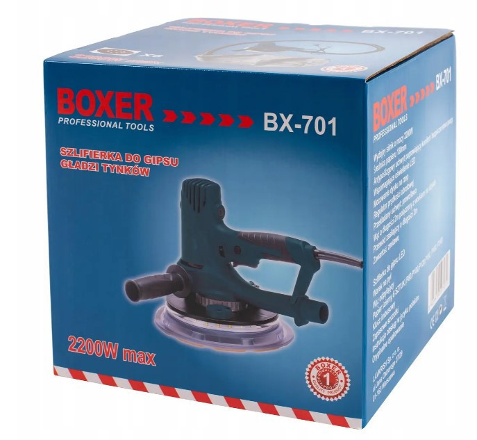 Шліфувальна машина BX-701 2200 Вт для стін та стелі з LED-підсвічуванням 360°, регулювання обертів Одеса - фото 7