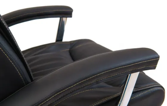 Офисное Кресло Руководителя Richman Miami Fly 2230 Хром М3 MultiBlock Черный Киев