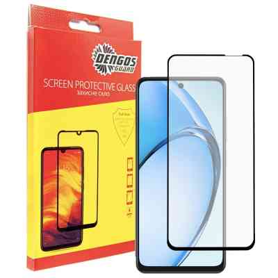 Скло захисне Dengos Full Glue OPPO A20 Black (TGFG-404) Вінниця