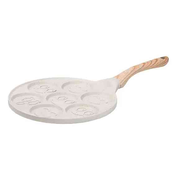 Сковорода смайл Ø 26.5 (см) на 7 секцій для панкейків бежева HP39584W Коломия