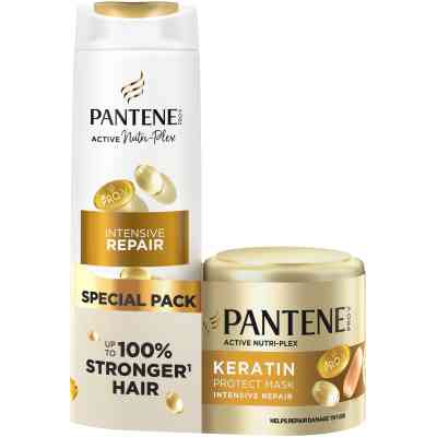 Набор косметики Pantene Pro-V Интенсивное восстановление Шампунь 400 мл + Маска для волос с кератином 300 мл (8700216867030) Винница