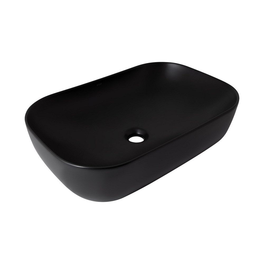 Раковина-чаша Qtap Robin 600x390x150 Matt black QT132143PMBMBN Київ - фото 7