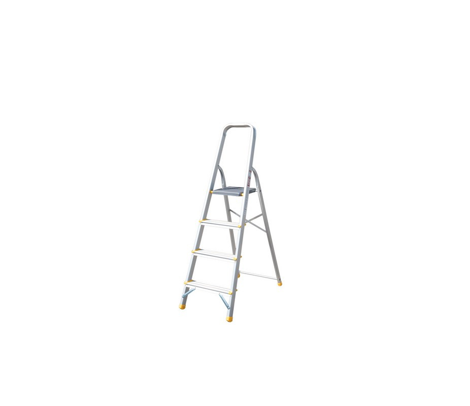 MASTERTOOL Драбина алюмінієва MASTERTOOL 4 ступені h=850 мм max 150 кг 79-1104 Коломия - фото 1