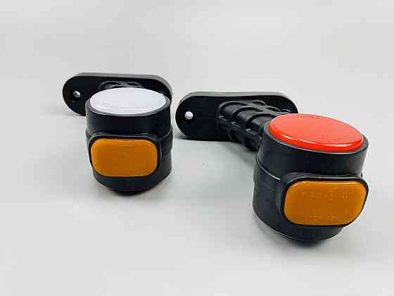 Світлодіодні 3-сторонні габаритні вогні для причепа двостороння габаритна фара задня фара 1 шт Мукачево