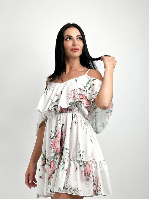 Сарафан на бретельках з воланами "Melada" оптом | Розпродаж моделі Київ - фото 8