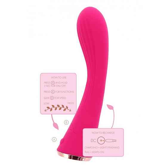 Вибратор для точки G Rose Vibrator Sex Aura Киев