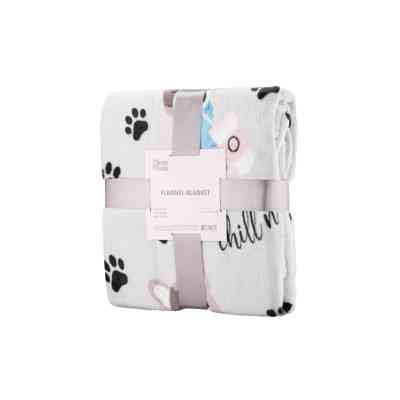 Плед Ardesto Flannel бульдоги 160х200 см (ART0112PB) Винница