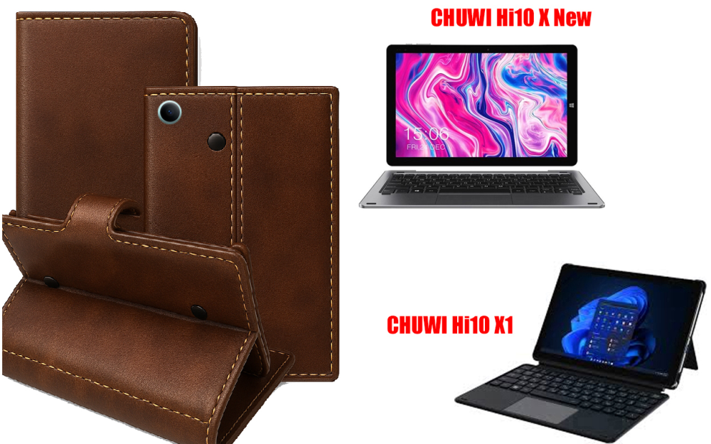 Книга-трансформер для планшета Chuwi Hi10 X Pro, Hi10 X Pro Tablet Pc, цвет Black Buno-Red Киев - изображение 1