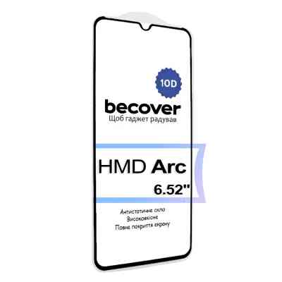 Скло захисне BeCover HMD Arc 10D Black (713572) Вінниця