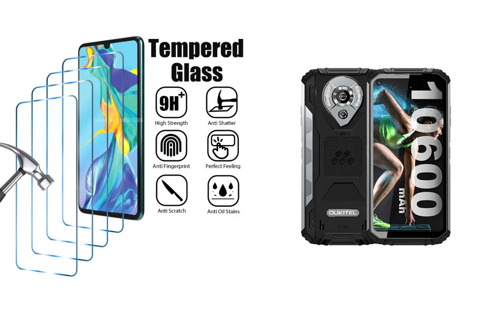 Захисне скло ArmorGlass для Oukitel WP16 – стійке до подряпин та ударів Київ - фото 1