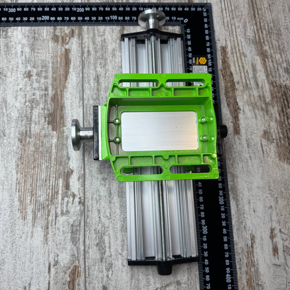 Двухкоординатный стол BG-6300 для сверлильного фрезерного станка 31 × 9 см алюминиевый сплав Киев - изображение 7