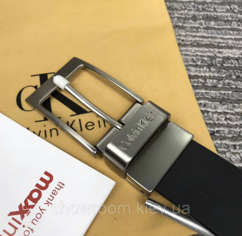 УЦЕНКА!!! Мужской кожаный ремень в подарочной упаковке (427) Киев - изображение 3