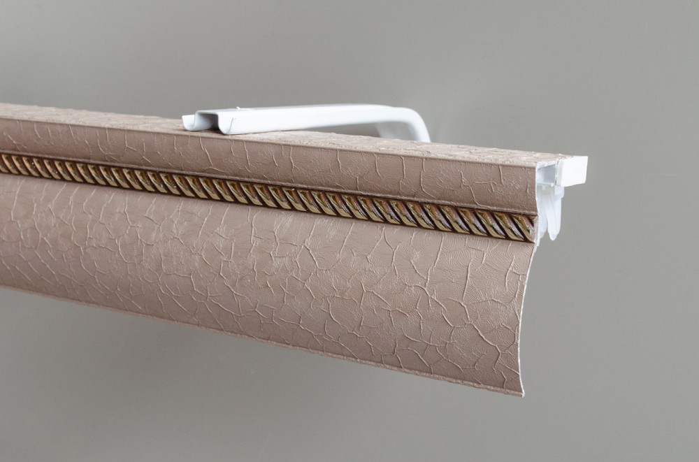 Алюминиевый карниз БР-12 Капучино крэш, молдинг на выбор Бровары - изображение 1