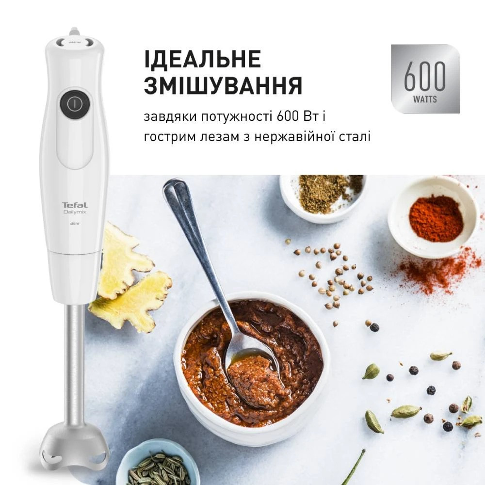 Блендер Tefal Dailymix HB533138 ( Білий ) Харків - фото 17
