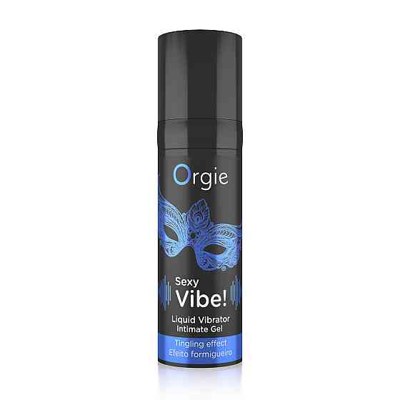 Жидкий вибратор SEXY VIBE для чувствительных зон 15 мл, ORGIE (Бразилия-Португалия) Sex Aura Киев