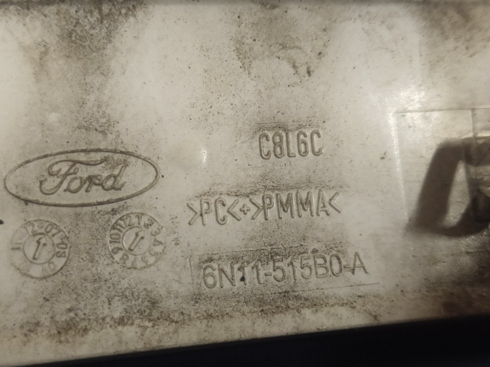 Катафот (світловідбивач) бампера задній правий Ford Fusion 2002-2006 (6N11-515B0-A) Ковель - фото 3