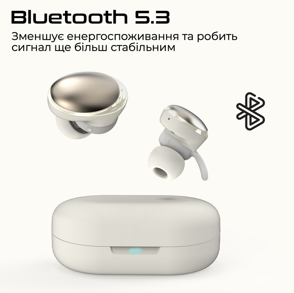 Bluetooth-гарнітура HiFuture Fusion Champagne (fusion.champagne) ( Золотистий ) Харків - фото 2