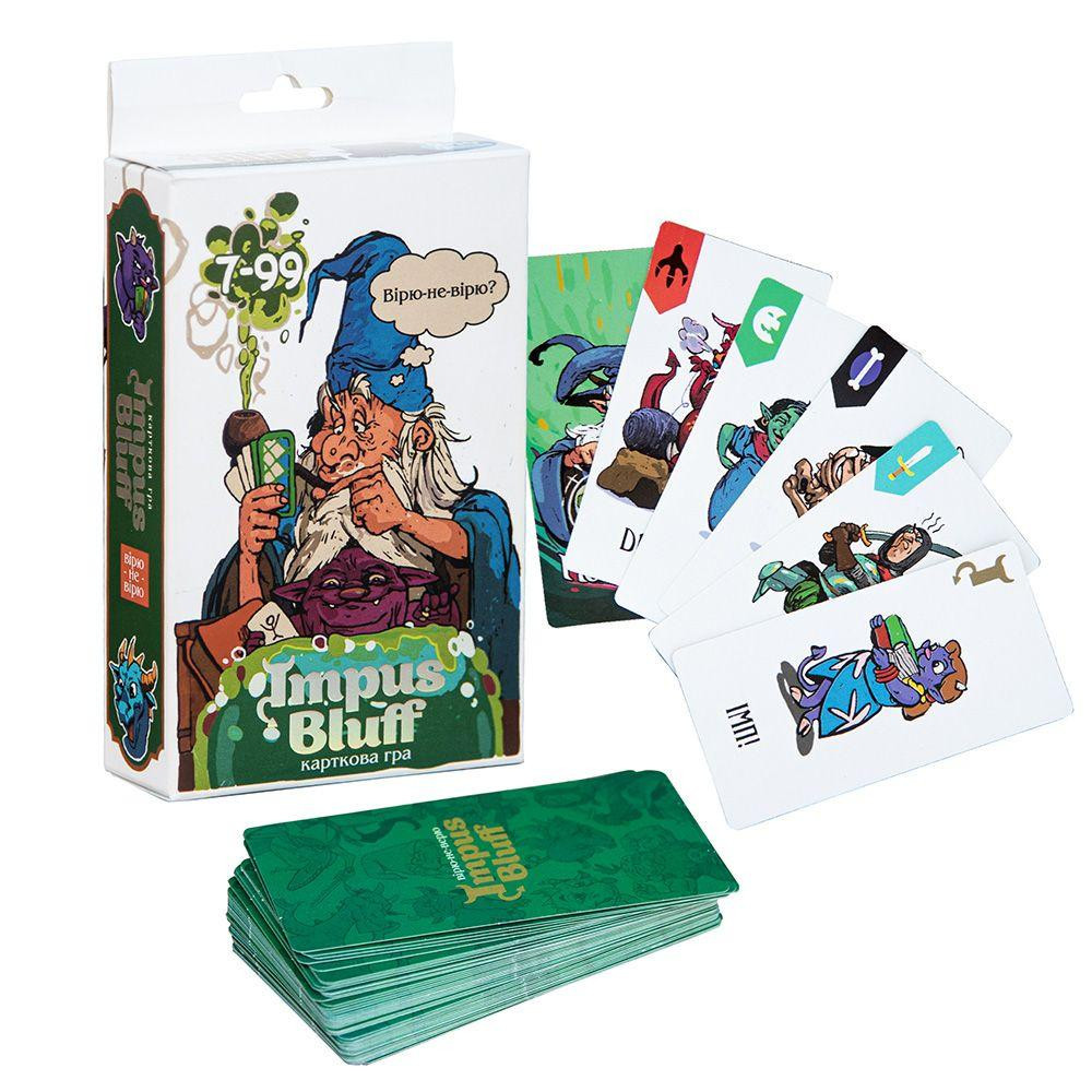 Карткова гра 30761 (укр) "Impus Bluff", в кор-ці 15-8,3-3 см, шт Київ - фото 1