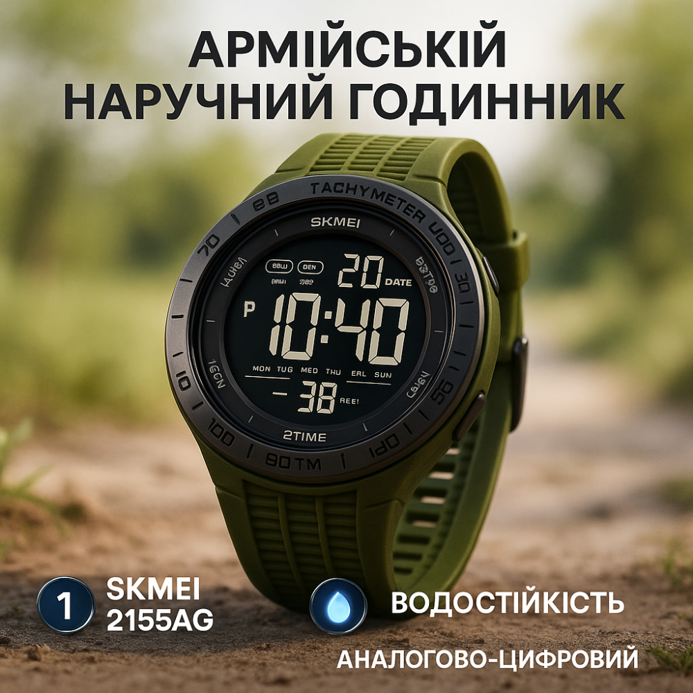 Годинник водонепроникний та протиударний, Годинник кварцовий армійський армійський оригінал IS-91 Львів - фото 3