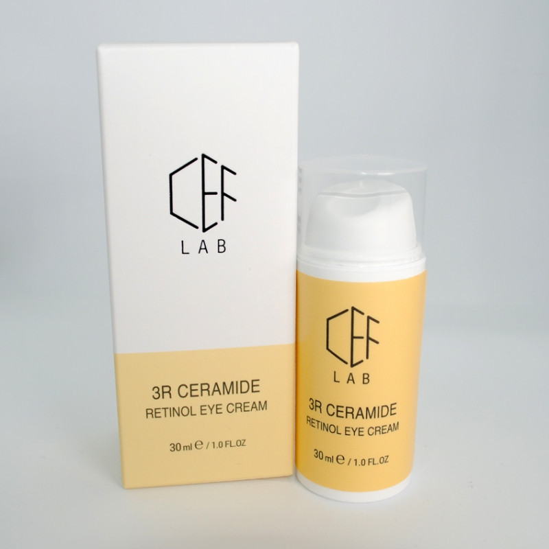 Удосконалений крем із ретинолом для зони навколо очей CEF Lab 3R Ceramide Retinol Eye Cream 30 мл Дніпро - фото 1