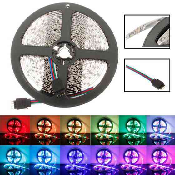Світлодіодна стрічка smd 50 Світлодіодна стрічка SMD, RGB-стрічка Гнучка лед GP-76 Київ