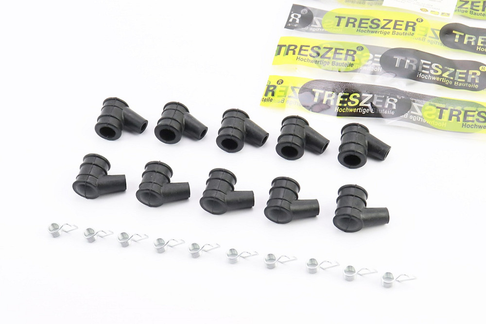 Ковпачок свічковий "люлька"+пружина, к-кт 10шт Киев - изображение 1