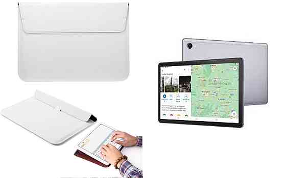Чохол-конверт VitoCase для Cubot TAB 10, з функцією підставки для планшета Білий Київ