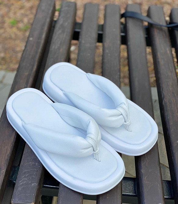 VIFEST Шльопанці жіночі VIFEST 2017 білі (літо, шкіра натуральна) (4687) Коломыя - изображение 9