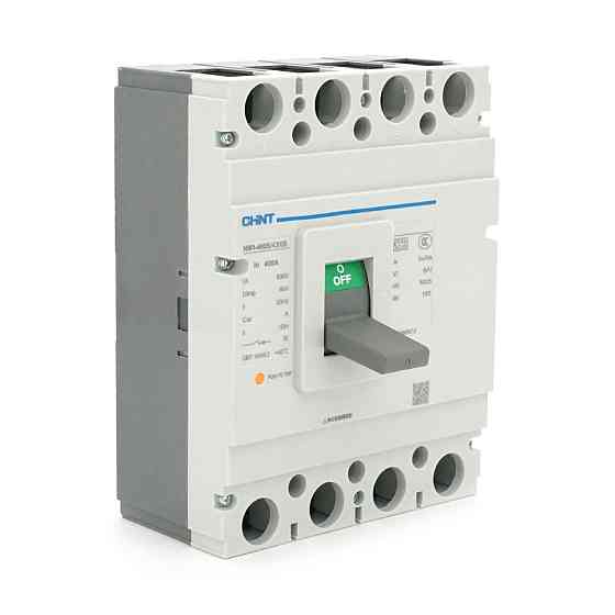 Автоматичний вимикач змінного струму CHINT NM1-400S/4300-400A 4P, 380 В. 315-400A. 35КА/400В; 8КА/690В. 270,5 * 240 * 112mm Київ
