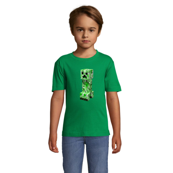Дитяча футболка Minecraft з крипером Чернівці