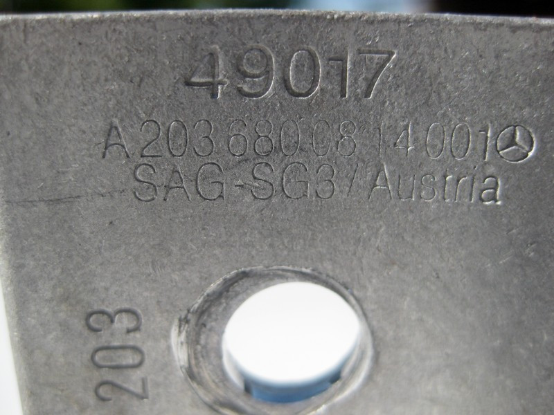 Mercedes-Benz  A2036800814 Розпірка - захист колін водія ліва C-Class W203 CLK C209 Одесса - изображение 4