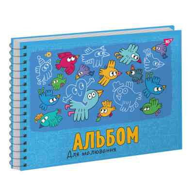 Альбом для малювання Yes А4 20 Спіраль Funny faces (130568) Вінниця