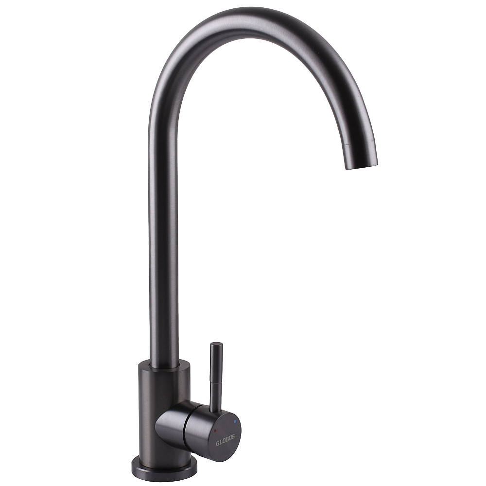 Змішувач для кухні Globus Lux ALPEN SBT1-203S-GP Київ - фото 3