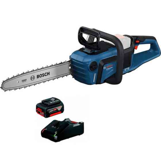 Професійна акумуляторна ланцюгова пила Bosch GKE 18V-40 Professional з АКБ 18V 4Ah+ЗП Київ