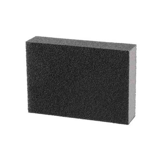 Губка для шліфування, 100×70×25 мм, оксид алюмінію, К240 INTERTOOL HT-0924 Київ