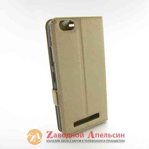 Чохол книжка Lenovo A2020 Smart Case gold Одеса