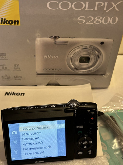 Nikon Coolpix S 2800 новий. Харків - фото 4