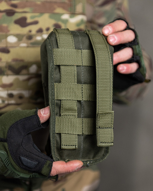 Підсумок на 2 магазини закритий із перегородкою кріплення моллі Олива Одеса - фото 5