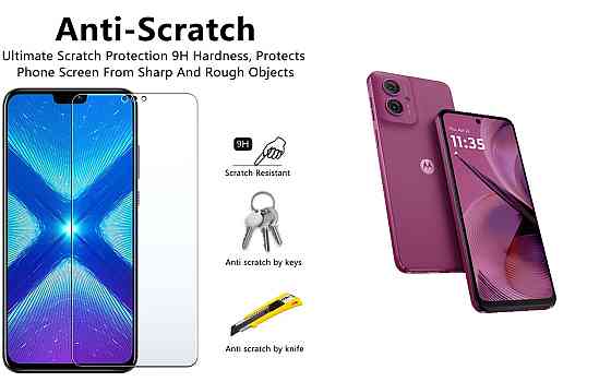 Защитное стекло NeoGlass для Motorola Moto G55 – ультрапрозрачное и устойчивое Киев