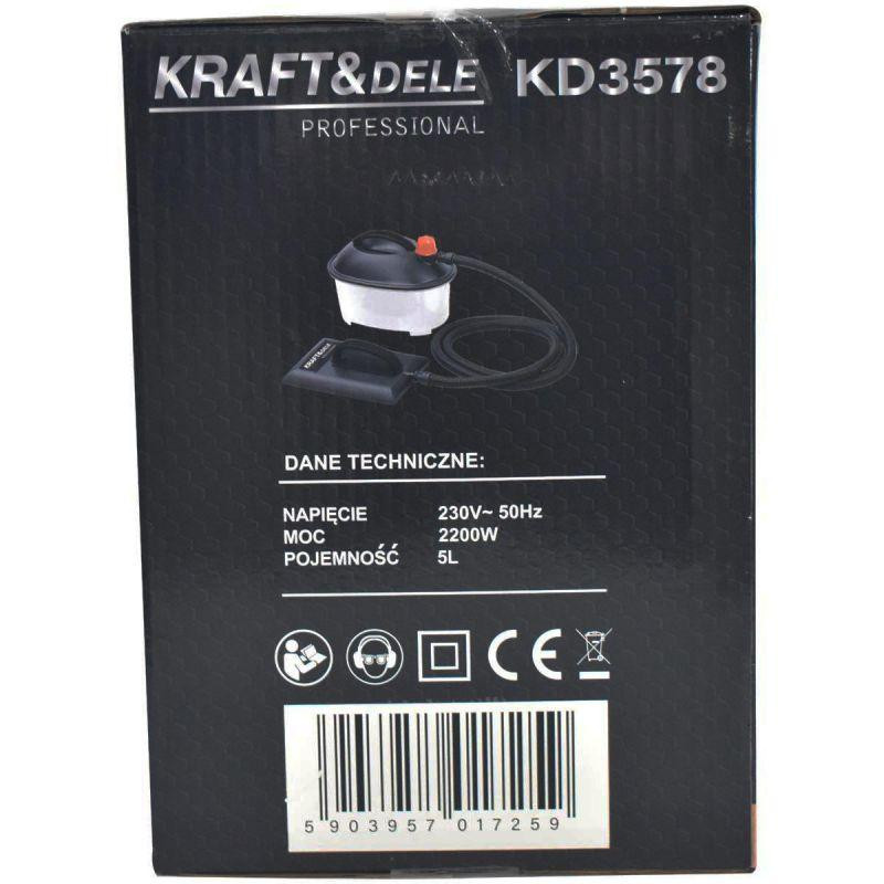 Отпариватель для обоев Kraft & Dele KD3578 2200 Вт 5 л Киев - изображение 5