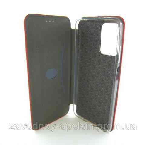 Чехол книжка Подставка Xiaomi Redmi Note 11e 11е (красный) Одесса