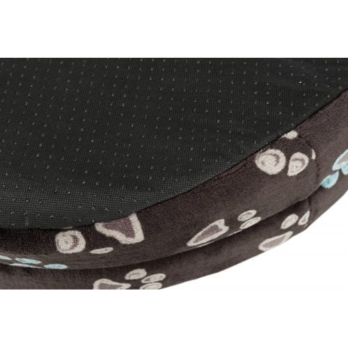 Лежак Trixie Jimmy для собак з лапками пінопластова підкладка сіро-коричневий плюш 55х45 см Київ - фото 4