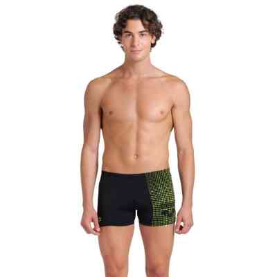 Плавки Arena Foggy Dots Swim Short 008483-506 чорний, жовтий 80 (3468337531104) Винница
