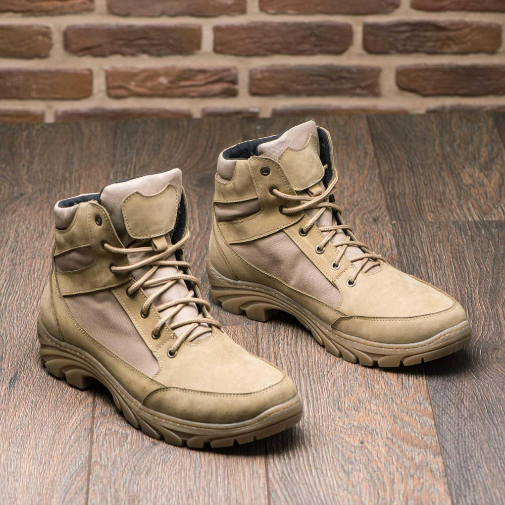 Зимові, справжні чоловічі тактичні черевики, берці, кольору кайот Харків - фото 10