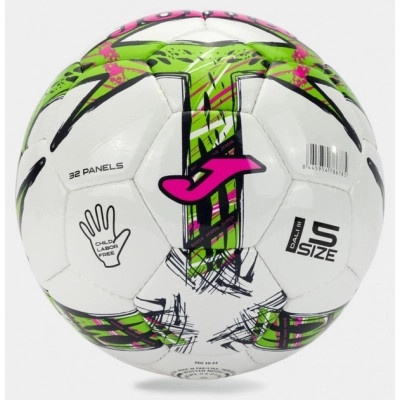 Мяч футбольный Joma Dal III (401412.334) Уні 4 Зелено-рожевий (8445954786792) Винница - изображение 2