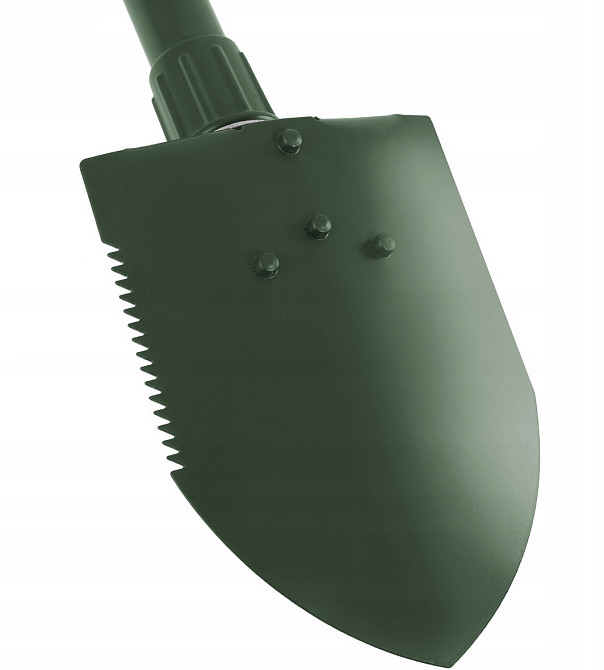 Універсальна Складна Лопата саперна 2в1 (Пила) з чохлом MFH (27034) Високоякісна сталь Нововолинськ - фото 7